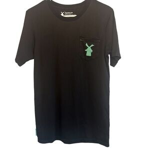 Dutch Bros BRAND NEW IN PACKAGE XXL Black w/Teal-Mint “Guaranteed To..” NWT